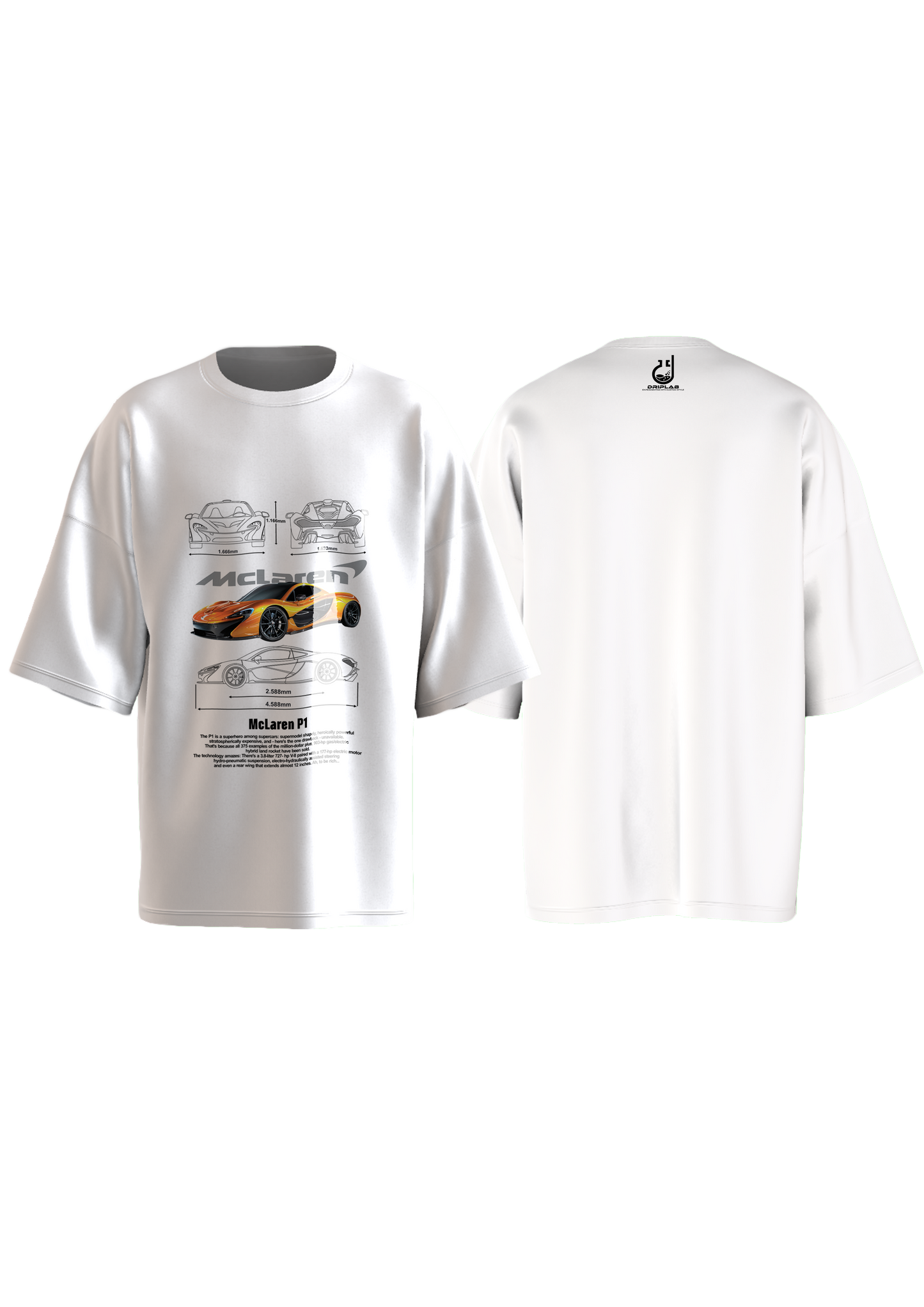 Mclaren P1 Oversized T-shirt
