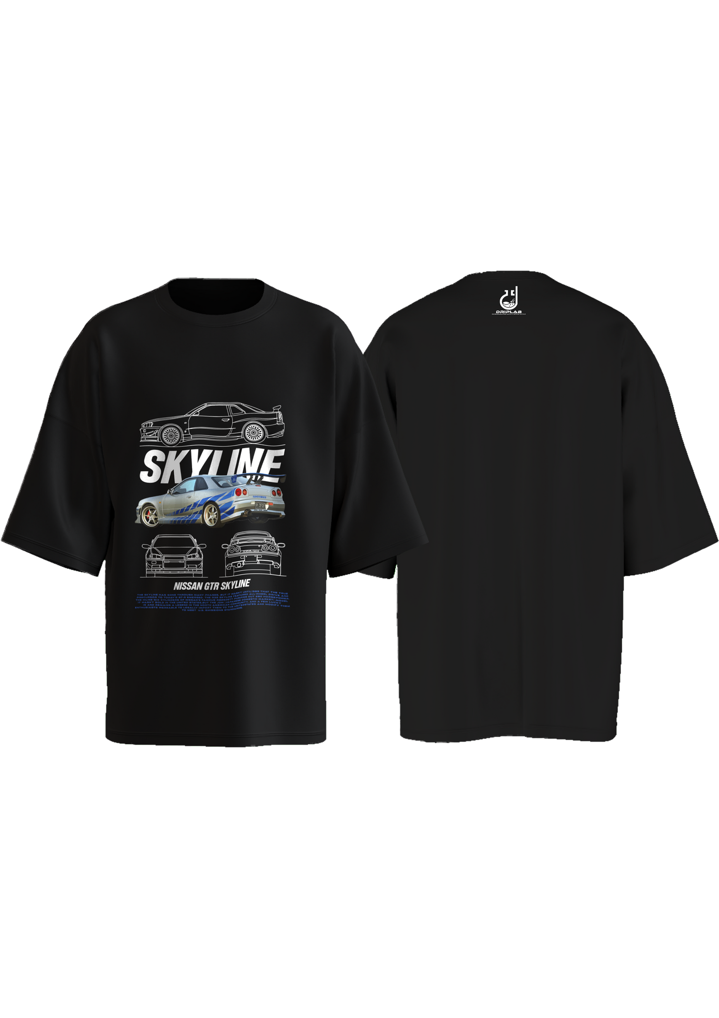 Nissan Skyline GTR Oversized T-shirt
