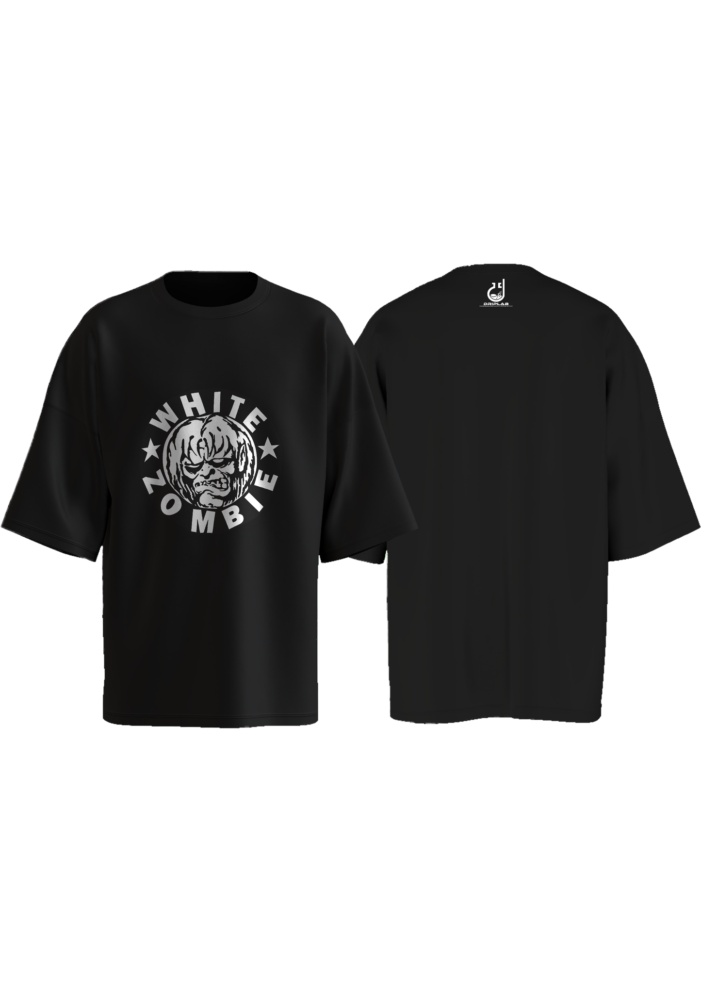 White Zombie Oversized T-shirt