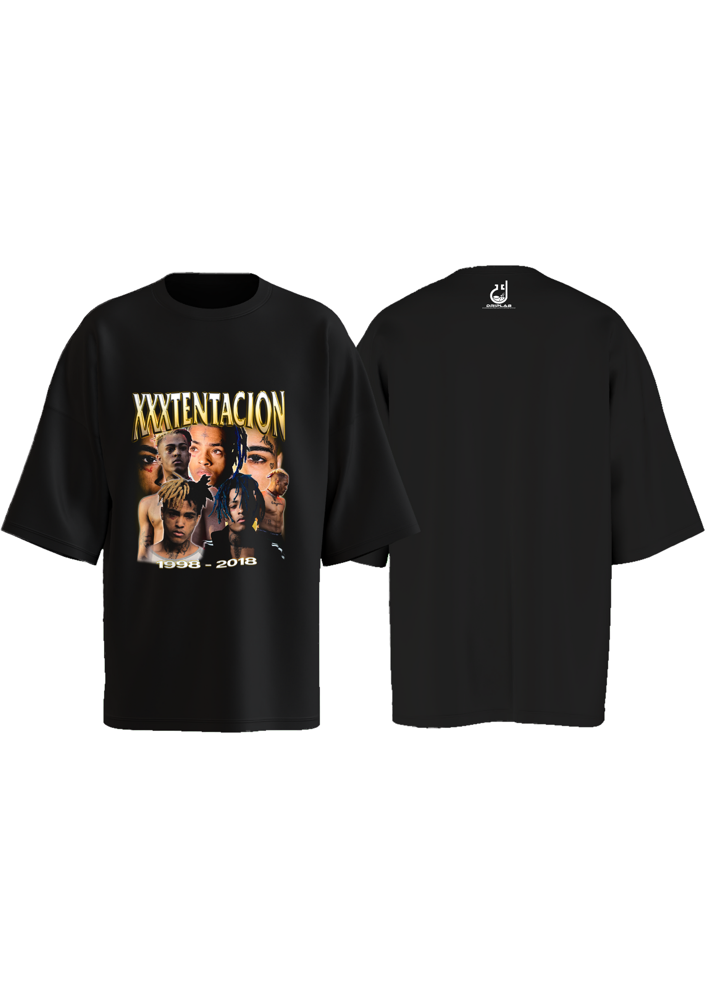 XXXTentacion Black Oversized T-shirt