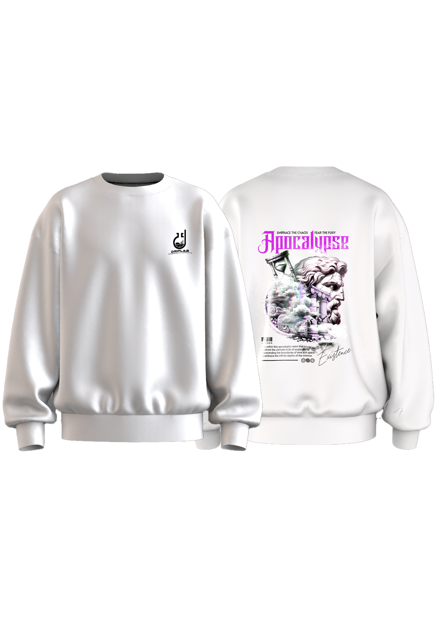 Apocalypse- Embrace the chaos. Face the fury Sweatshirt