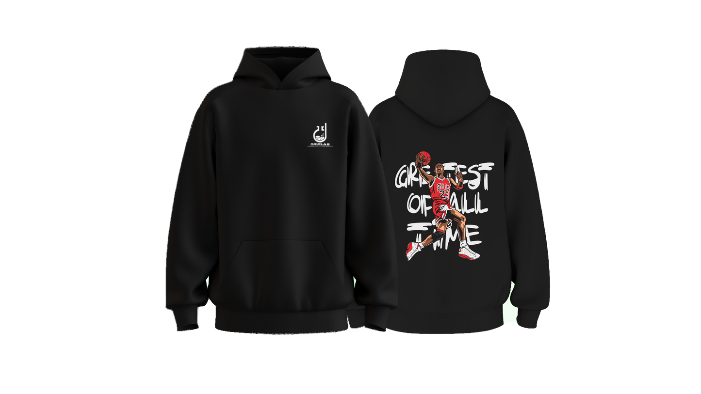 GOAT 23 – Legacy of Jordan Oversized Hoodie
