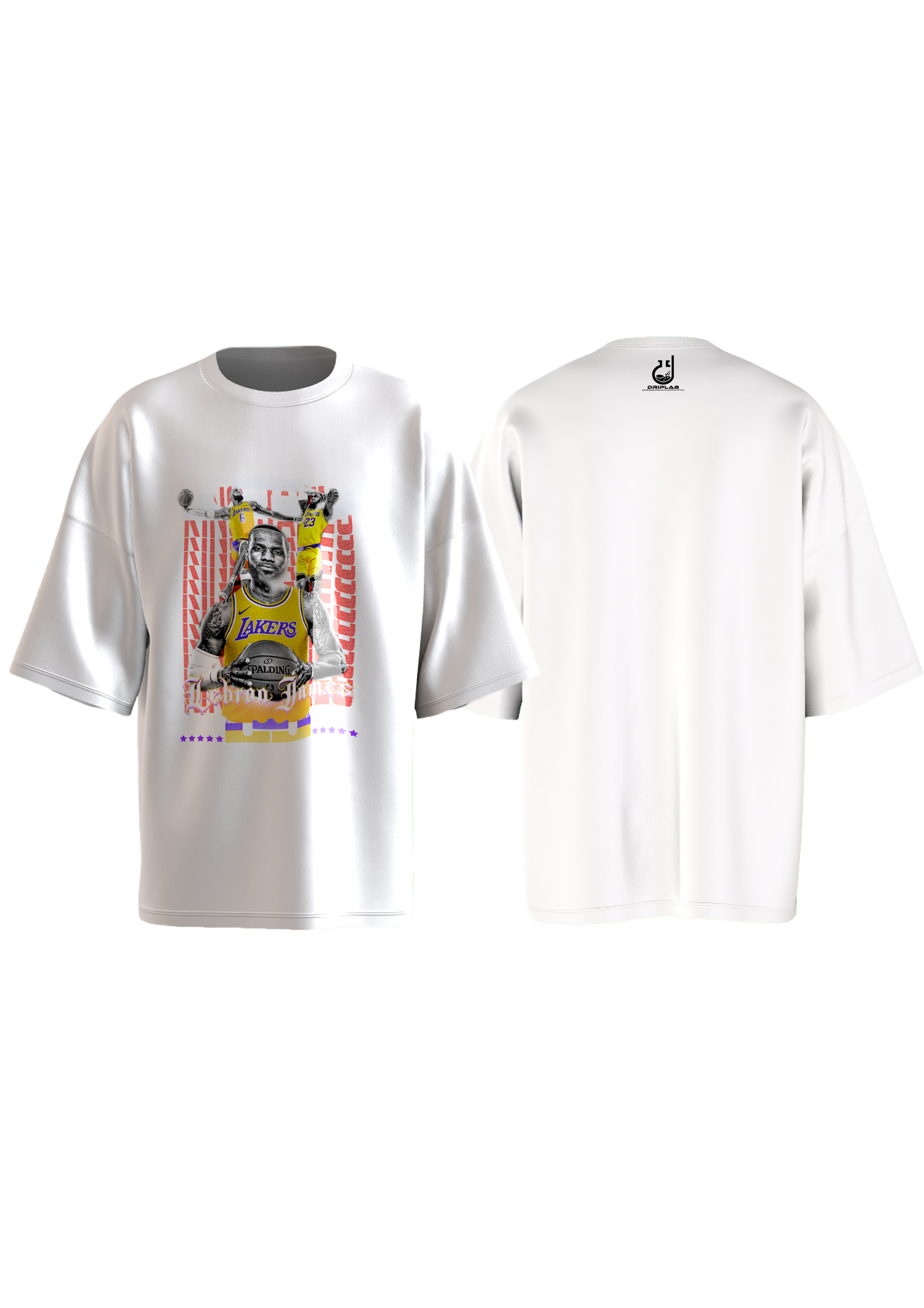 Lebron James Lakers Oversized T-shirt