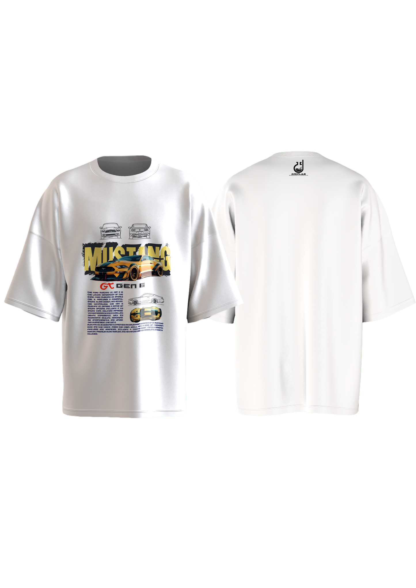 Mustang GT Gen 6 Oversized T-shirt