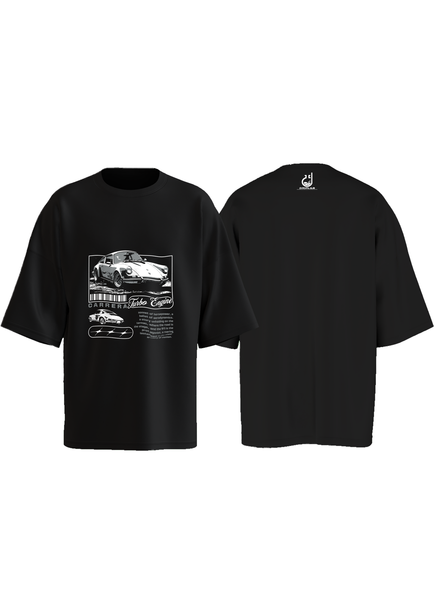 Porsche Carrera 911 Vintage Oversized T-shirt