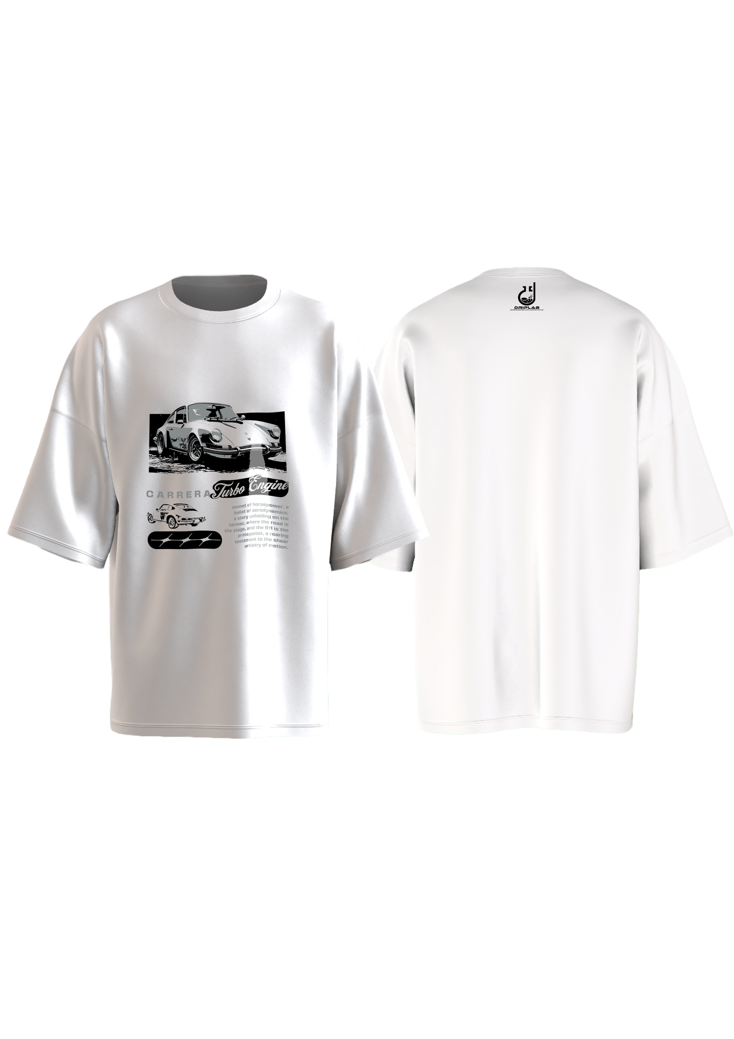 Porsche Carrera 911 Vintage Oversized T-shirt